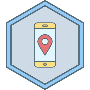 GPS navigasyon. Basit resimleme