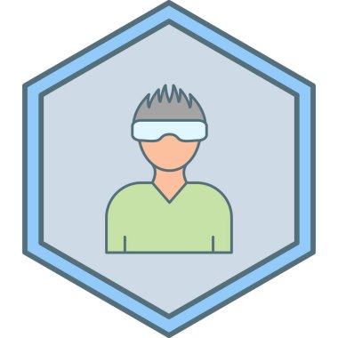 oyun simgesi, vektör illüstrasyonu basit tasarım