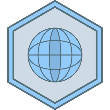 küresel ağ. Web simgesi