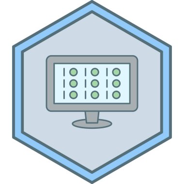 seo modern simgesinin vektör illüstrasyonu