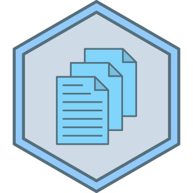 dosya biçimi simgesi, vektör illüstrasyonu