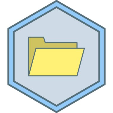 Dosya. Web simgesi basit illüstrasyon