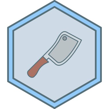 bıçak simgesi vektör illüstrasyonu