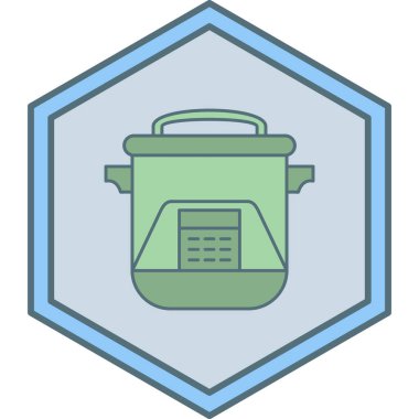 Gıda simgesinin vektör illüstrasyonu