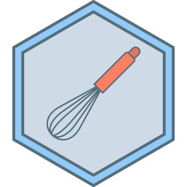 Mutfak gereçleri simgesi. vektör illüstrasyonu