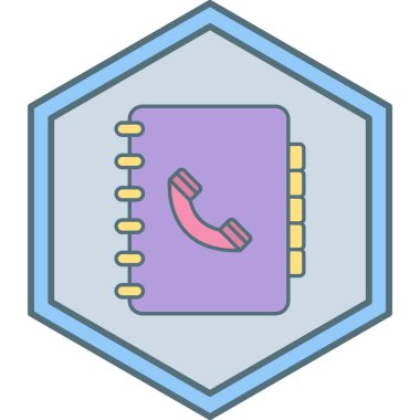 - Telefon. Web simgesi basit illüstrasyon