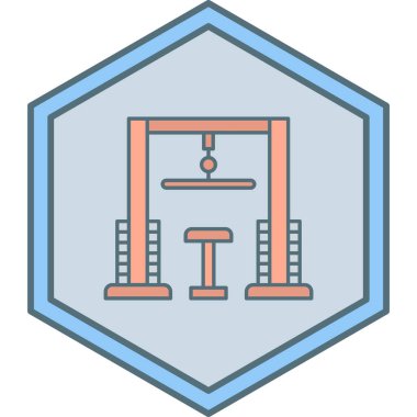 Yapı simgesinin vektör illüstrasyonu