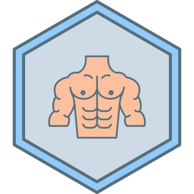 Modern b 'nin vektör illüstrasyonu insanoğlunun ikonundan yoksun