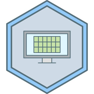 seo modern simgesinin vektör illüstrasyonu