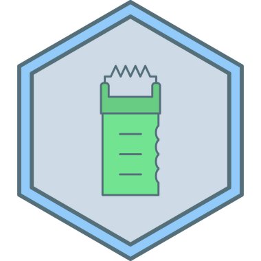 Modern b 'nin vektör illüstrasyonu eksik simgesi