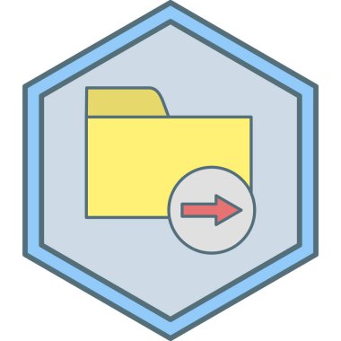 Dizin simgesi, vektör illüstrasyonu indir