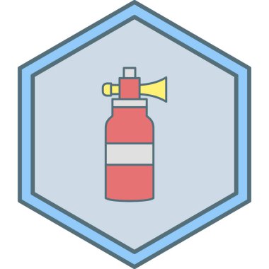 Su söndürücünün vektör çizimi