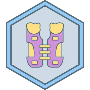 Modern b 'nin vektör illüstrasyonu eksik simgesi