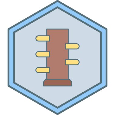 Modern b 'nin vektör illüstrasyonu eksik simgesi