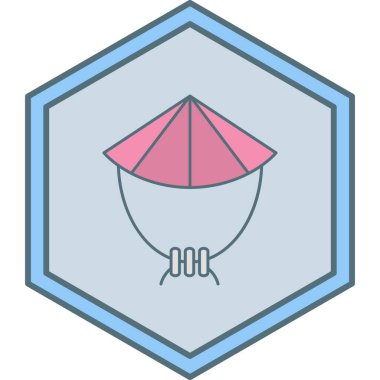 Gıda simgesinin vektör illüstrasyonu