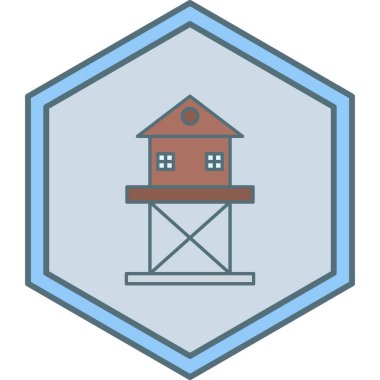 Ev. Web simgesi basit tasarım