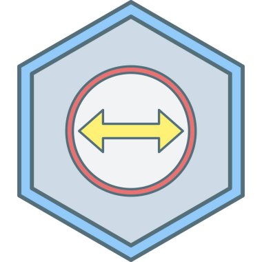 ok simgesinin vektör illüstrasyonu