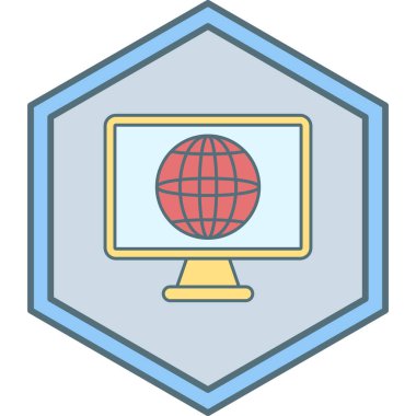 seo modern simgesinin vektör illüstrasyonu