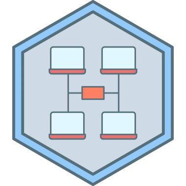 seo modern simgesinin vektör illüstrasyonu