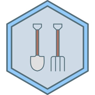 Araç simgesinin vektör illüstrasyonu