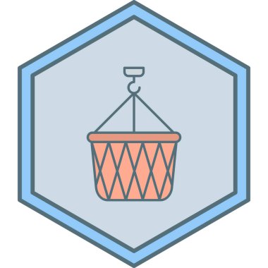 taşıma simgesi, basit tasarım vektör çizimi