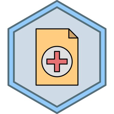 tıbbi simge vektör illüstrasyonu