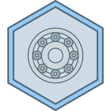 modaya uygun biçimde izole edilmiş arkaplan simgesi