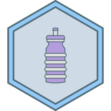 Su simgesinin vektör illüstrasyonu