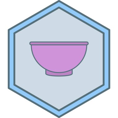 Havan topu. Web simgesi basit illüstrasyon