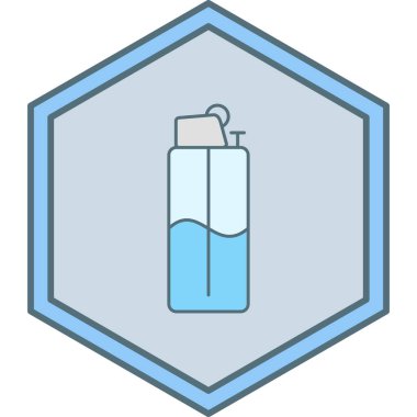 Daha hafif simgenin vektör illüstrasyonu