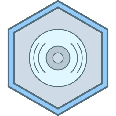 cd simgesinin vektör illüstrasyonu