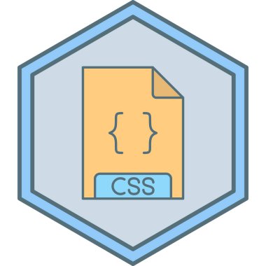 dosya biçimi simgesi, vektör illüstrasyonu 