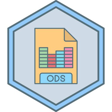 dosya biçimi simgesi, vektör illüstrasyonu