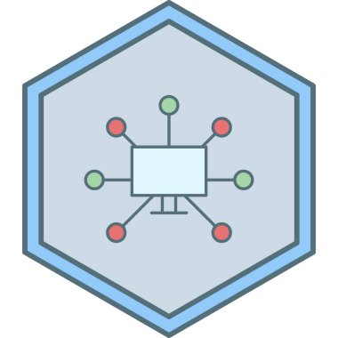 seo modern simgesinin vektör illüstrasyonu