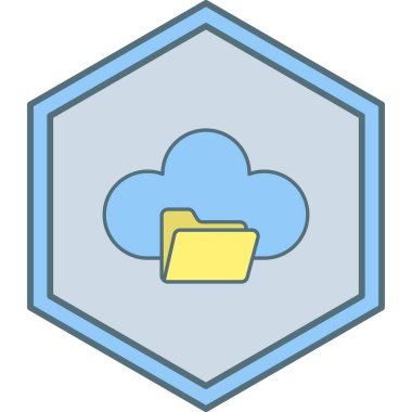 Bulut hesaplama. Web simgesi