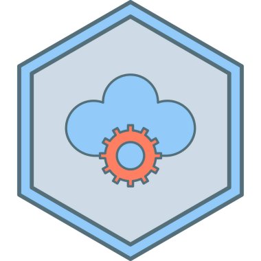 Bulut hesaplama. Web simgesi