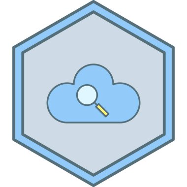 Bulut hesaplama. Web simgesi