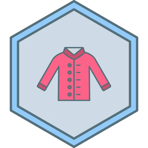 Stoff Web Symbol Einfache Illustration — Stockvektor