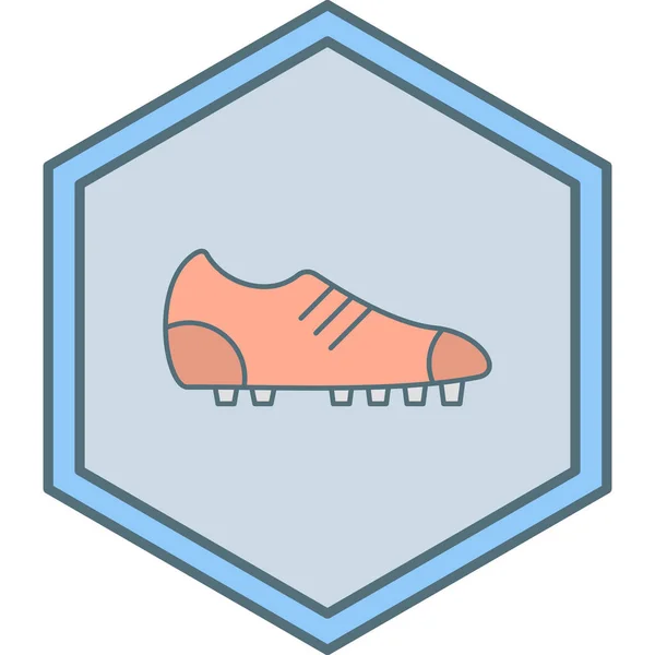 Zapatilla Vector Icono Ilustración — Vector de stock