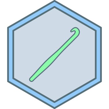 Yeşil ok simgesinin vektör illüstrasyonu