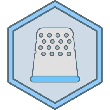 Tek izole edilmiş simge ögesinin vektör illüstrasyonu