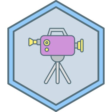 Video kamera. Basit resimleme