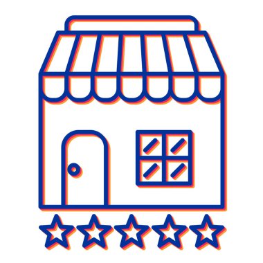 simge vektör illüstrasyonunu sakla