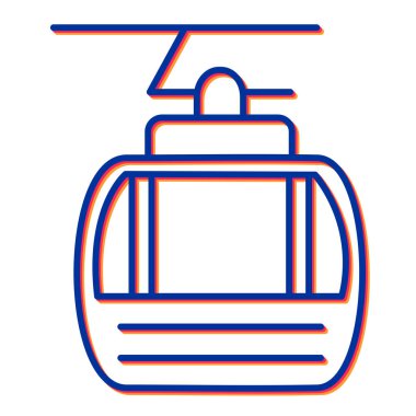 Modern simgenin vektör illüstrasyonu 