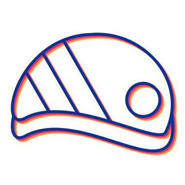 Modern simgenin vektör illüstrasyonu 