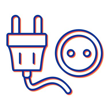 Tak vektör satırı simgesi