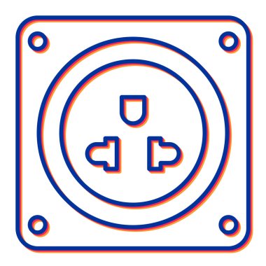 Modern b 'nin vektör illüstrasyonu eksik simgesi