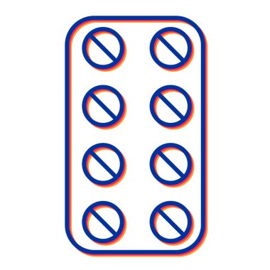 Web için hap satırı simgesi