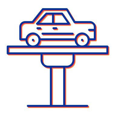 Araba tamiri. Web simgesi