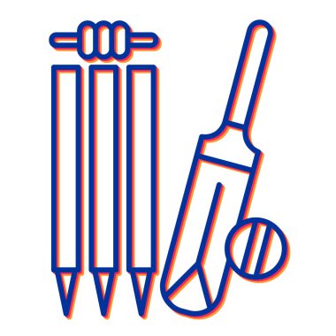 kalem ve kalem ikonu vektör illüstrasyon tasarımı